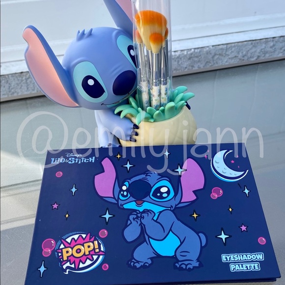 Stitch💙Makeup Brush Set - Picture 2 of 10